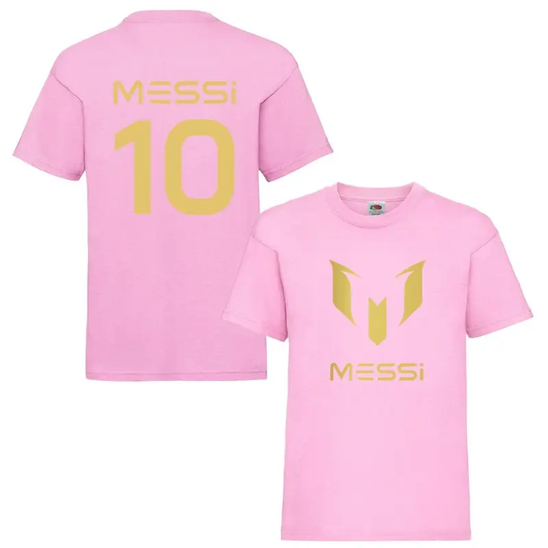 Lionel Messi Inspired Soccer T shirt footy merch Messi Merch Messi TEEs Boys Girls Gift Top Tee 3-13yrs Number 10 #10 3