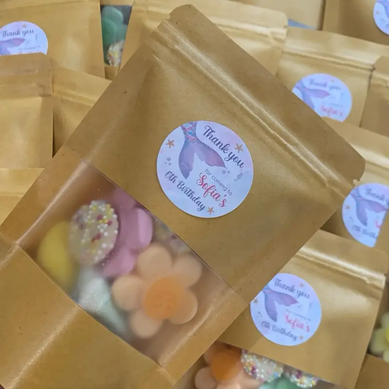 Mermaid-themed Party Favours for Sweet Treats and Gifts