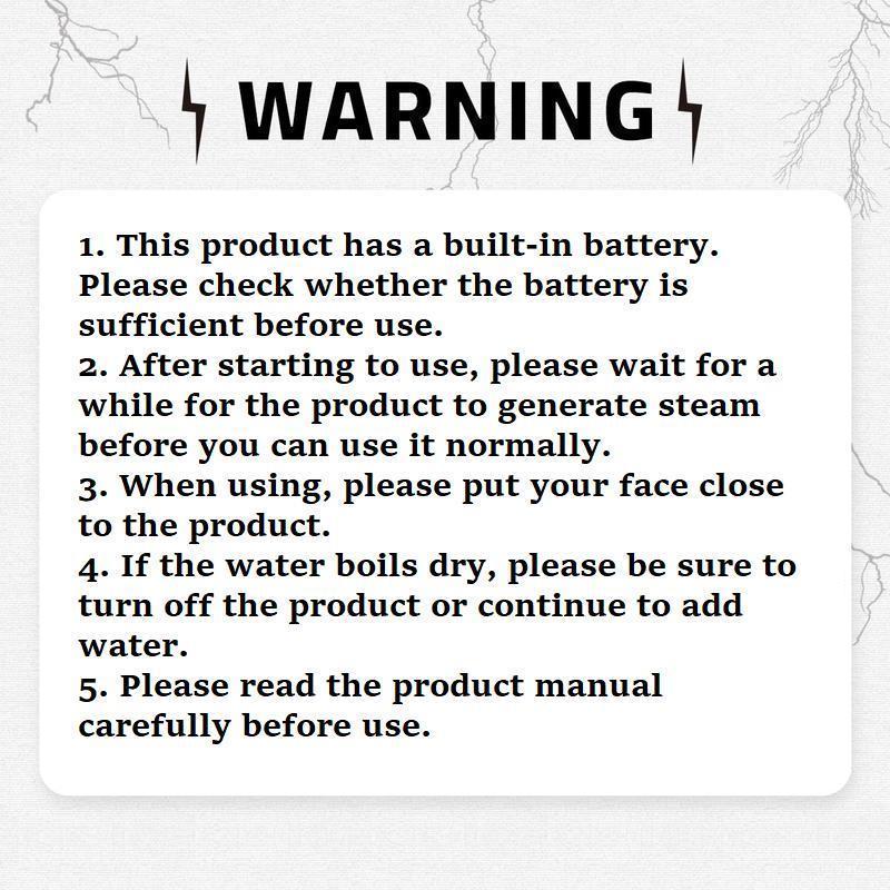 Product Introduction of Portable Ultrasonic Air Humidifier, Compact Air Humidifier with Double Power Mode, Suitable for Home and Travel, Face Care Product 1