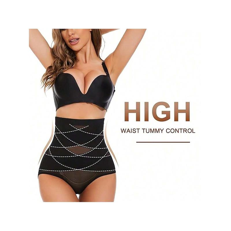 2 Colors Women's Fashion Mid-Waisted Shapewear Shorts,Women Tummy Control Knickers Underpants,Sexy Lace Mesh Bodyshaper Panties,Ladies Slim Fit Butt Lifter Bodyshaper Underwear(S-XXL)[S12] 2