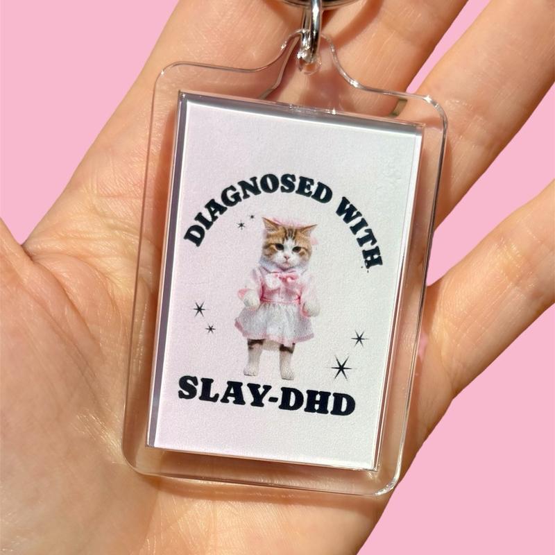 Funny slaydhd cat mug, adhd tea mugs obsession cute girly 2