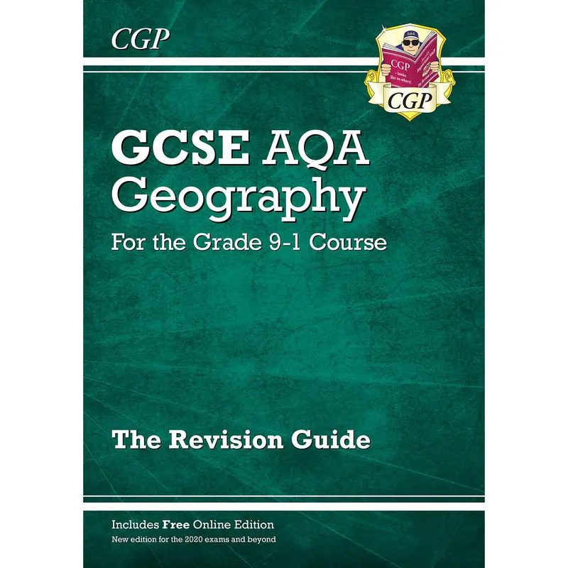 AQA GCSE 9-1 Geography Revision & Test Practise Bundle for KS4 textbooks kids workbooks 1
