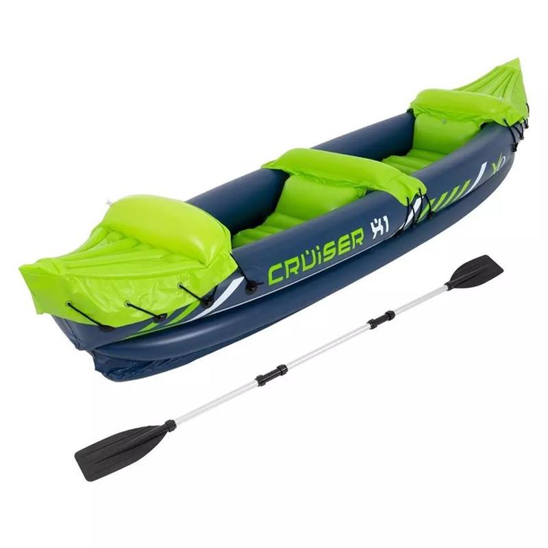 XQ Max Cruiser 2-Person Inflatable Kayak Boat with Paddle 5