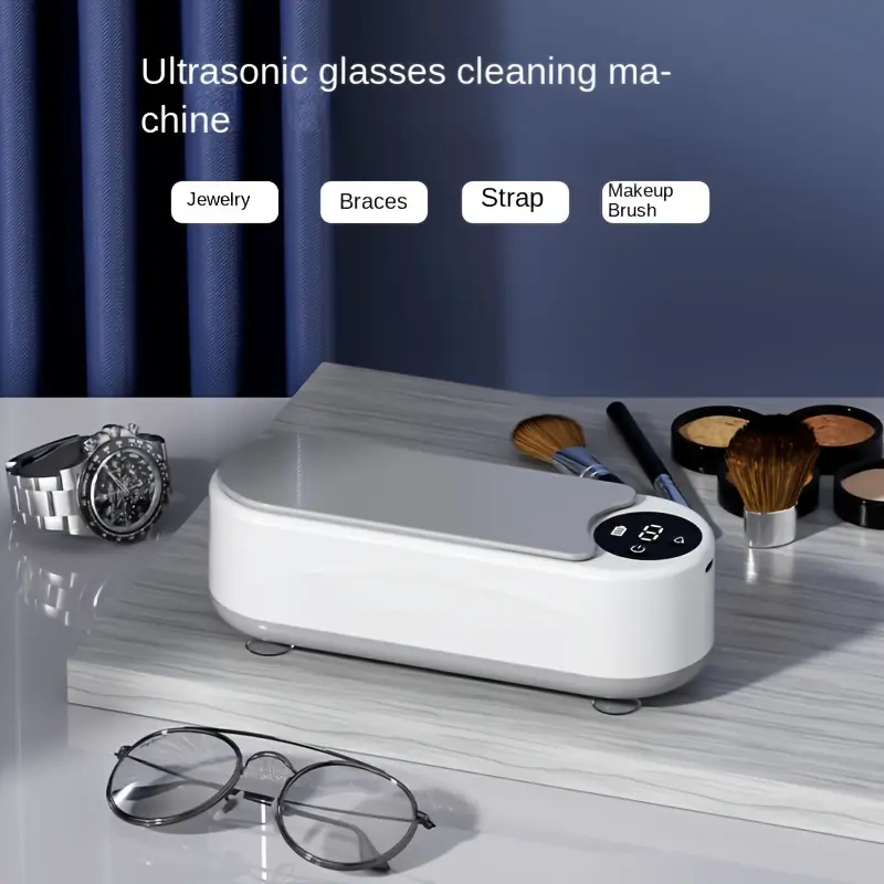 New Cleaning Machine for Home Use, Glasses Cleaner, Jewelry, Watch, Teeth Cover, Stain, Vibration Cleaning Box 5