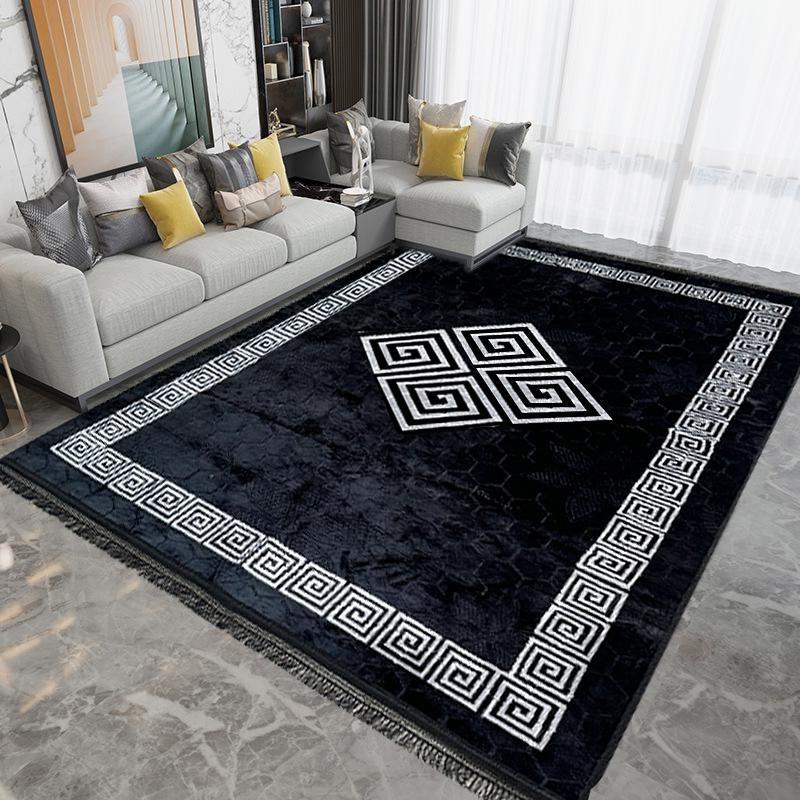 Product Introduction of DIAMOND SHAPED GREEKY NON SLIP MACHINE WASHABLE GREEKY DESIGN SOFT 160X230CM AND 200X300CM 5