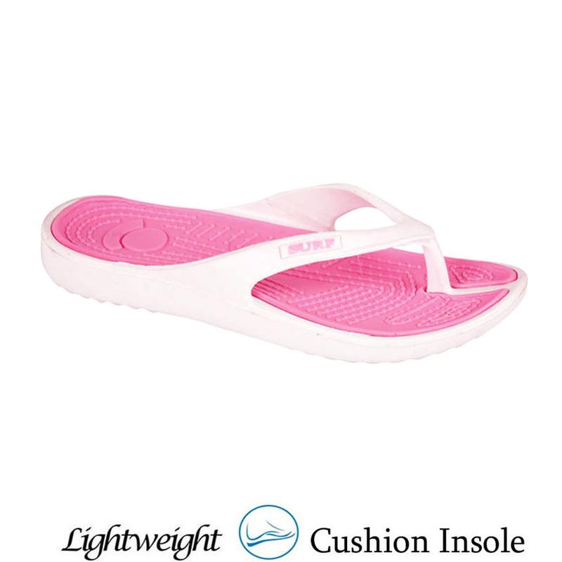 New Ladies Womens Flip Flops Cushion Sole Beach Summer Toe Post eva Sandals Surf Girls Sliders Pool Holiday Shoes Comfort Flipflop Water Proof Flat Walking Shoes 5