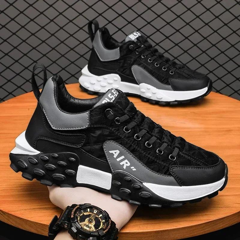 Men's Platform Sneakers 2025 Casual Running Shoes - Choose Your Size Closed Trainer Training Runner 4