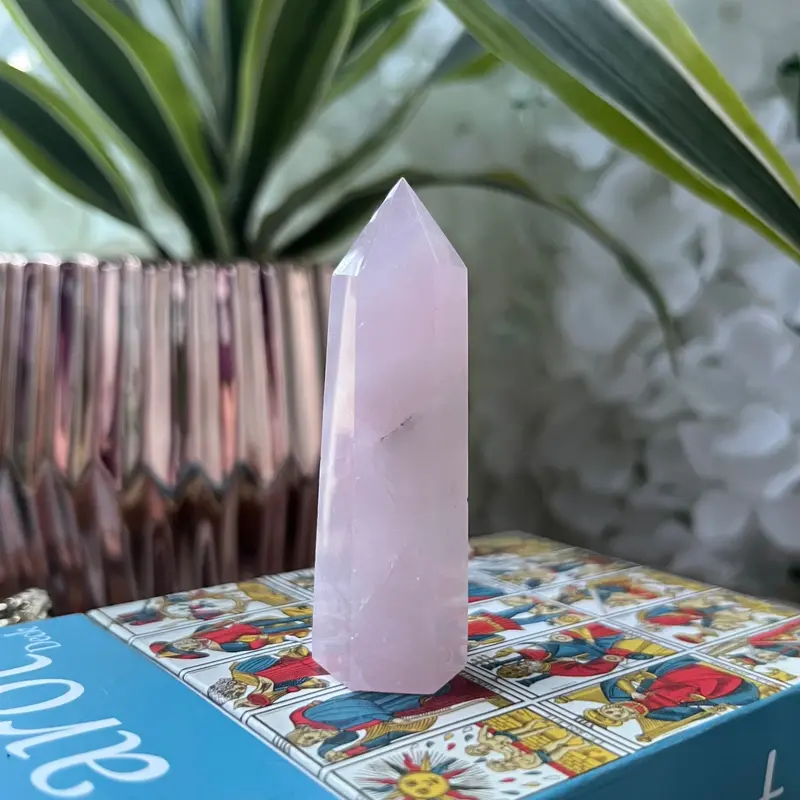 Rose Quartz Point - Universal & Unconditional Love 5