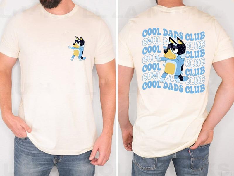 Bluey Cool Dad Club Shirt  Bandit Cool Dad Club Tshirt  Bluey Bandit Shirt  Dad Birthday Gift  Dad Bluey Shirt  Bluey Family Shirt 1624751289 1