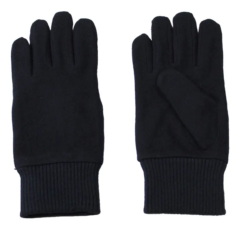 Wool Gloves, Navy 1