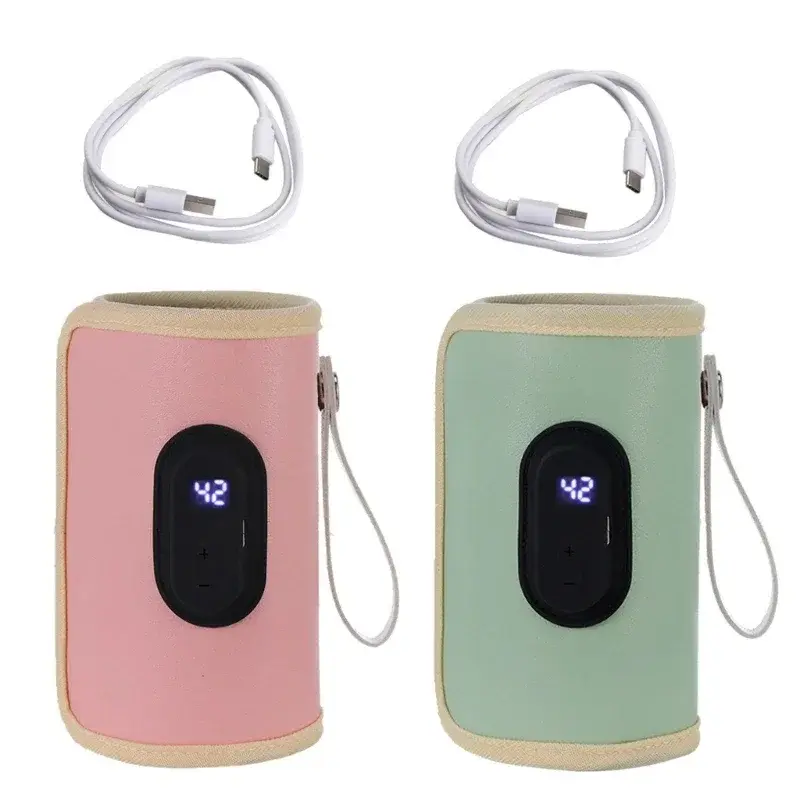 Baby Milk Warmer Baby Nursing Bottle Heater, Portable USB Bottle Warmer for Car, Outdoor Travel Accessories Outdoor Portable 3