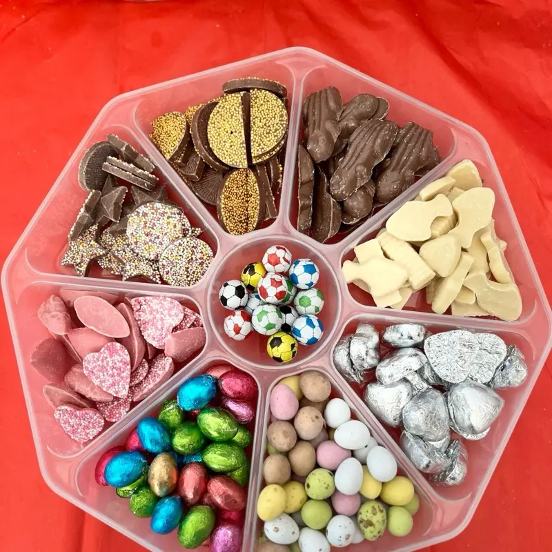 Assorted Platters - Choco/Blue/Red/Fizzy/Gummy Mixes