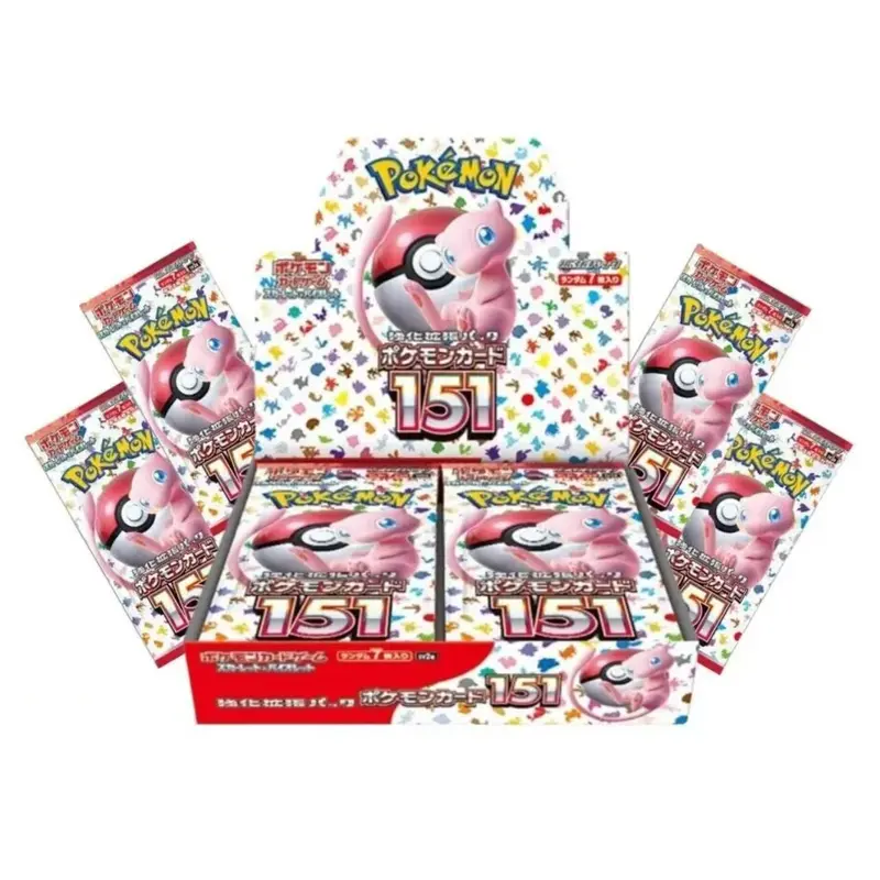 POKÉMON 151 JAPANESE BOOSTER PACK - [JAPANESE - sv2a] -  POKEMON TCG TRADING CARDS 4