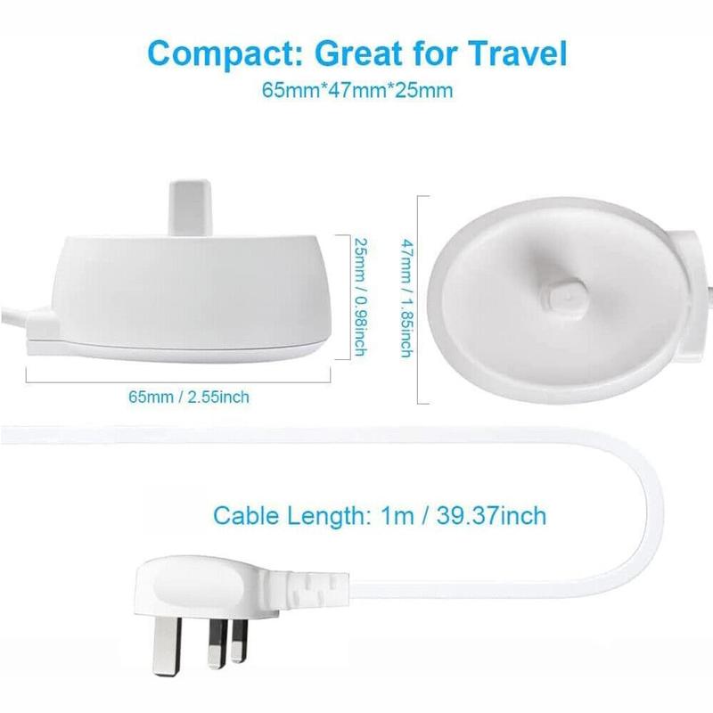 Electric Toothbrush Charger Base 3757 Charging Base For Braun Oral-B Travel 7