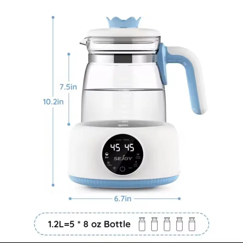 220v Infant Thermostatic Milk Regulator 800W Electric Baby Formula Kettle Automatic Warmer Feeding Bottle 1