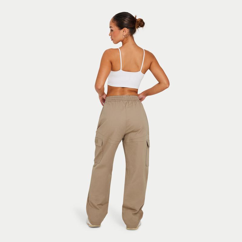 Womens Essential Crop Top - White 3