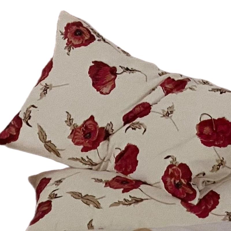 4 Pcs Complete Bedding Set with Fitted Bed Sheet, Duvet Cover and Two Pillowcases Oxford King size 4