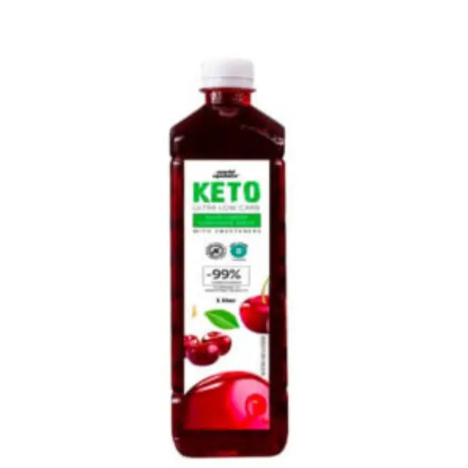 Update KETO Friendly Ultra Low Carb Sour Cherry Syrup 1000 ml