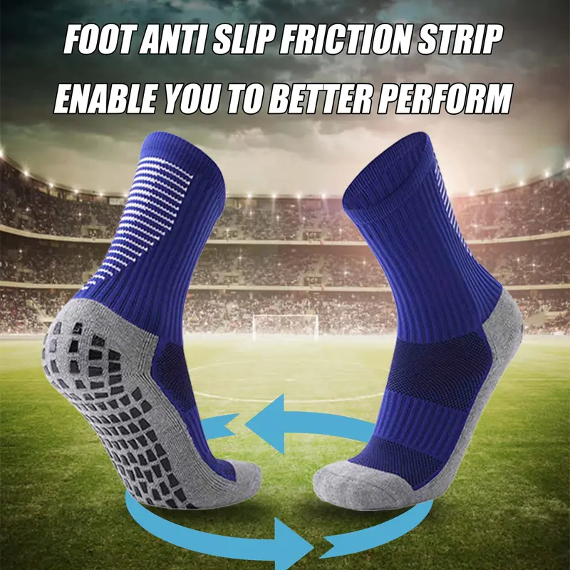 Football Grip Socks for Adults - Unisex, All Seasons 4