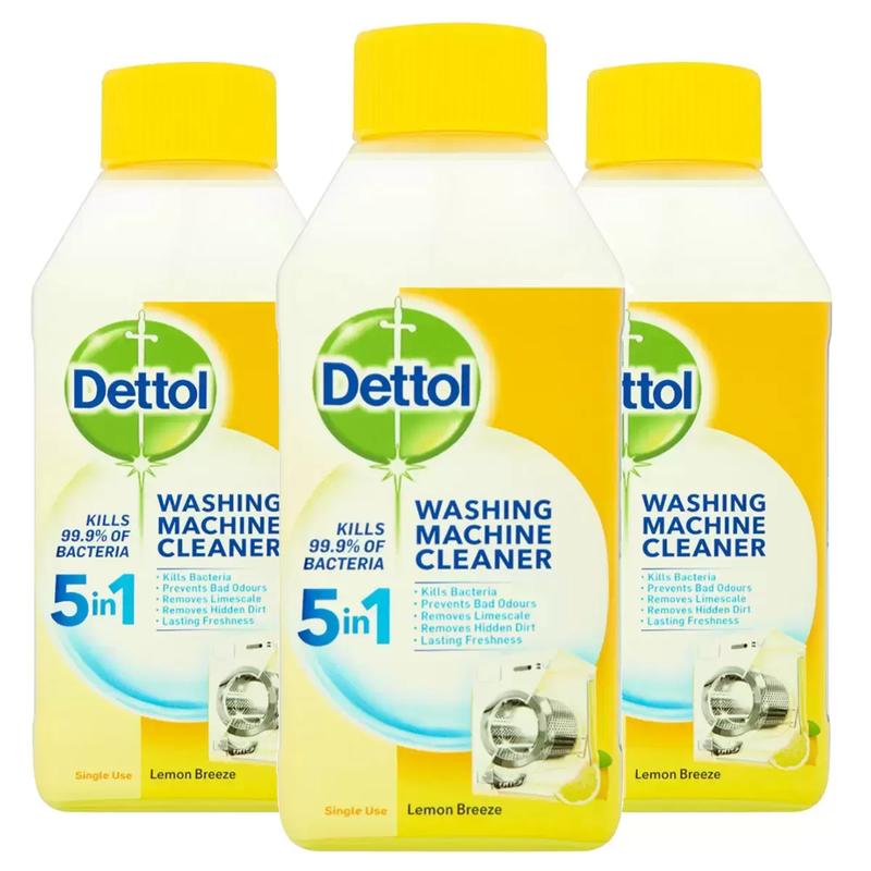 Dettol Washing Machine Cleaner Citrus Deep Clean Remove Odours Detergent Household Bottles 0