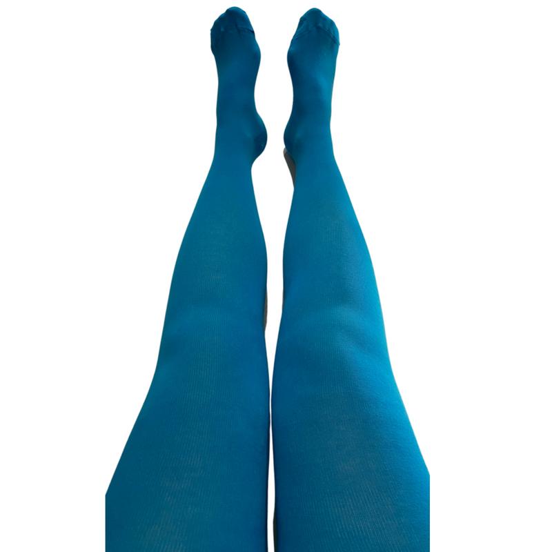 Slugs & Snails Adult Tights - Colour Block - Turquoise 1
