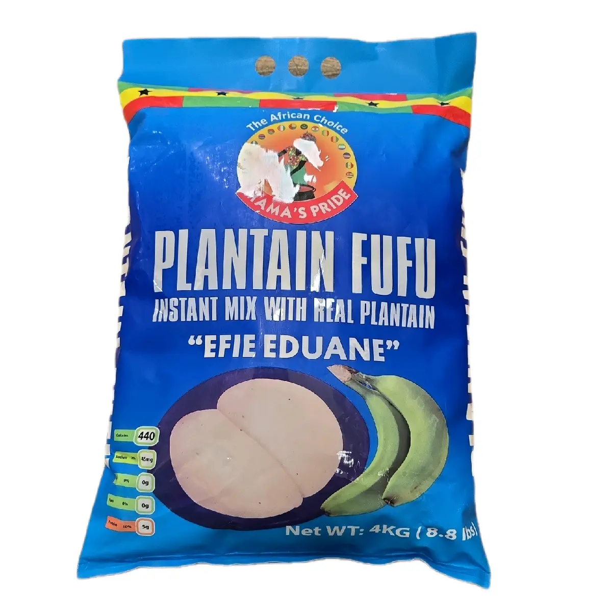 Plantain Fufu Flour - Delicious Staple for Cooking - Taffy