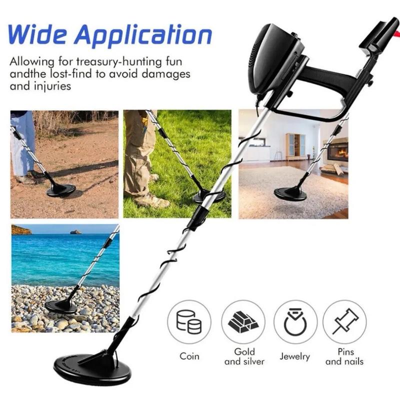 RigWig Metal Detector DISC Modes Lightweight Waterproof Underground Metal Finder Hunt 7