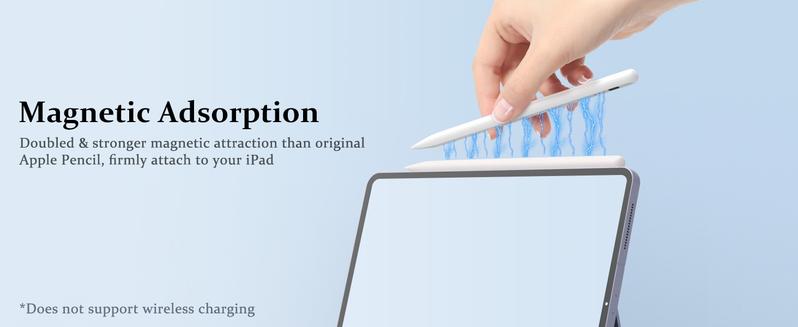 Product Introduction of Stylus Pen for iPad, Apple Pencil W/Palm Rejection&Tilt, 13 Mins Fast Charge, MEKO iPad Pencil for iPad 6-10,iPad Pro11/12.9"/M4,iPad Air3/4/5/M2,iPad Mini5/6 8