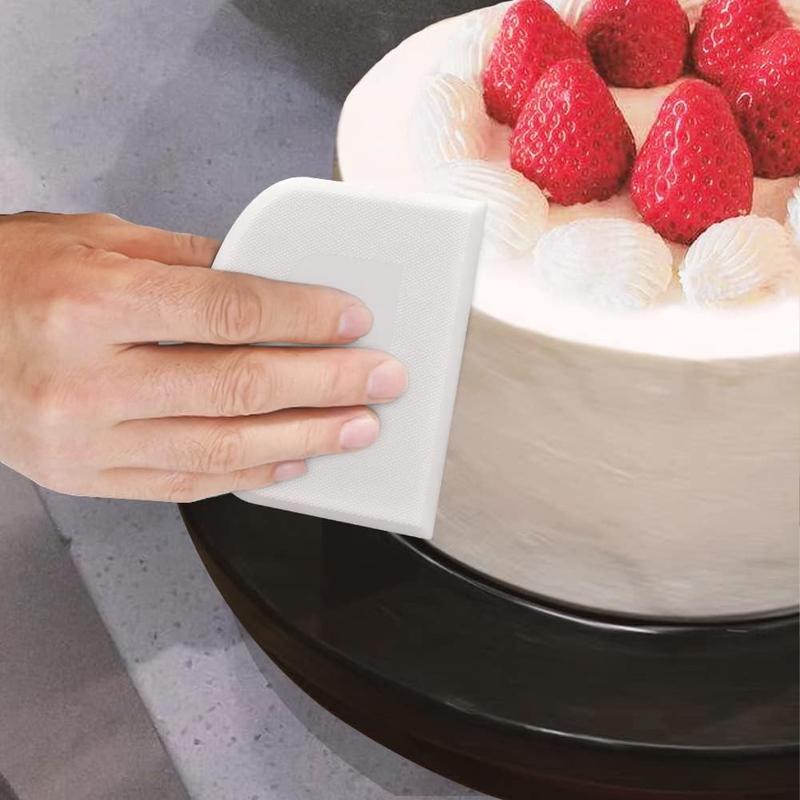 Ultimate Dough Scraper Set: 3-Piece Stainless Steel Bench Scraper Kit with Ergonomic Handle and Built-in Measurement Scale - Perfect for Dough Cutting, Bread, Pizza, Cake, and More! silicone products 6