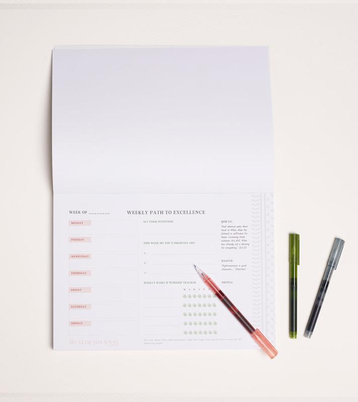 Palestine Themed Daily & Weekly Productivity Desk Pad 1