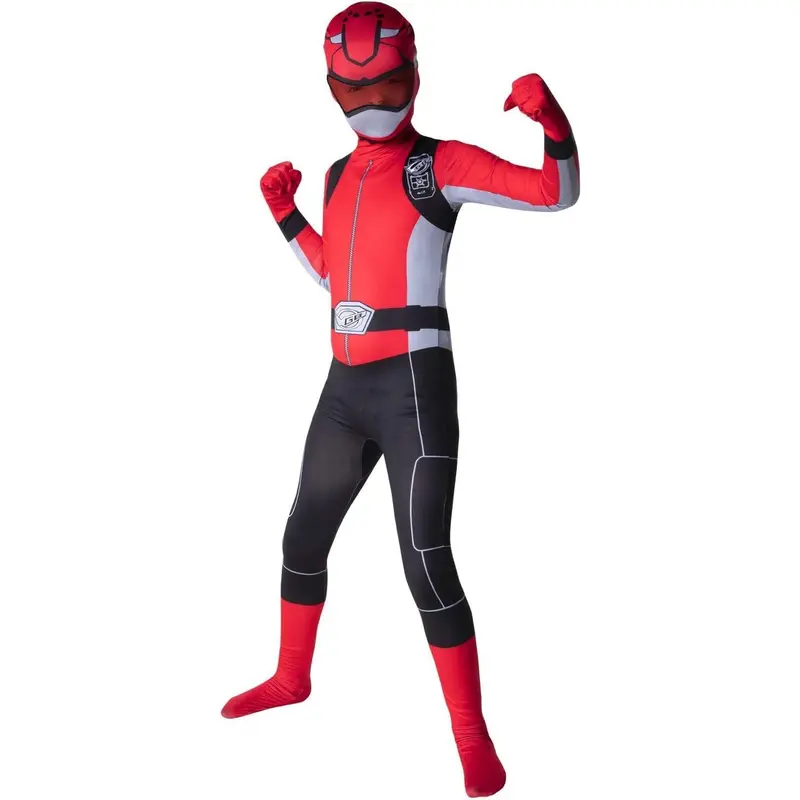 Morphsuits Red Power Ranger Costume Kids, Power Rangers Costume Kids, Power Rangers Morphsuit Red, Power Rangers Morpher 0