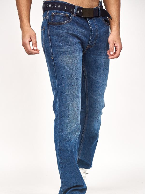 Smith & Jones Enrico Straight Leg Jeans 7