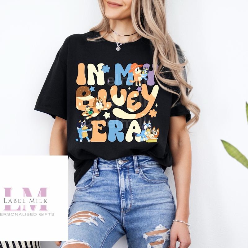 Adults Bluey T-Shirt, Bluey Clothing, Adult Clothes, Cute Tops, Soft Tops for Adults, Grannies, Bluey, Toy Story, Mum Era, Bluey Era, Toy Story 3