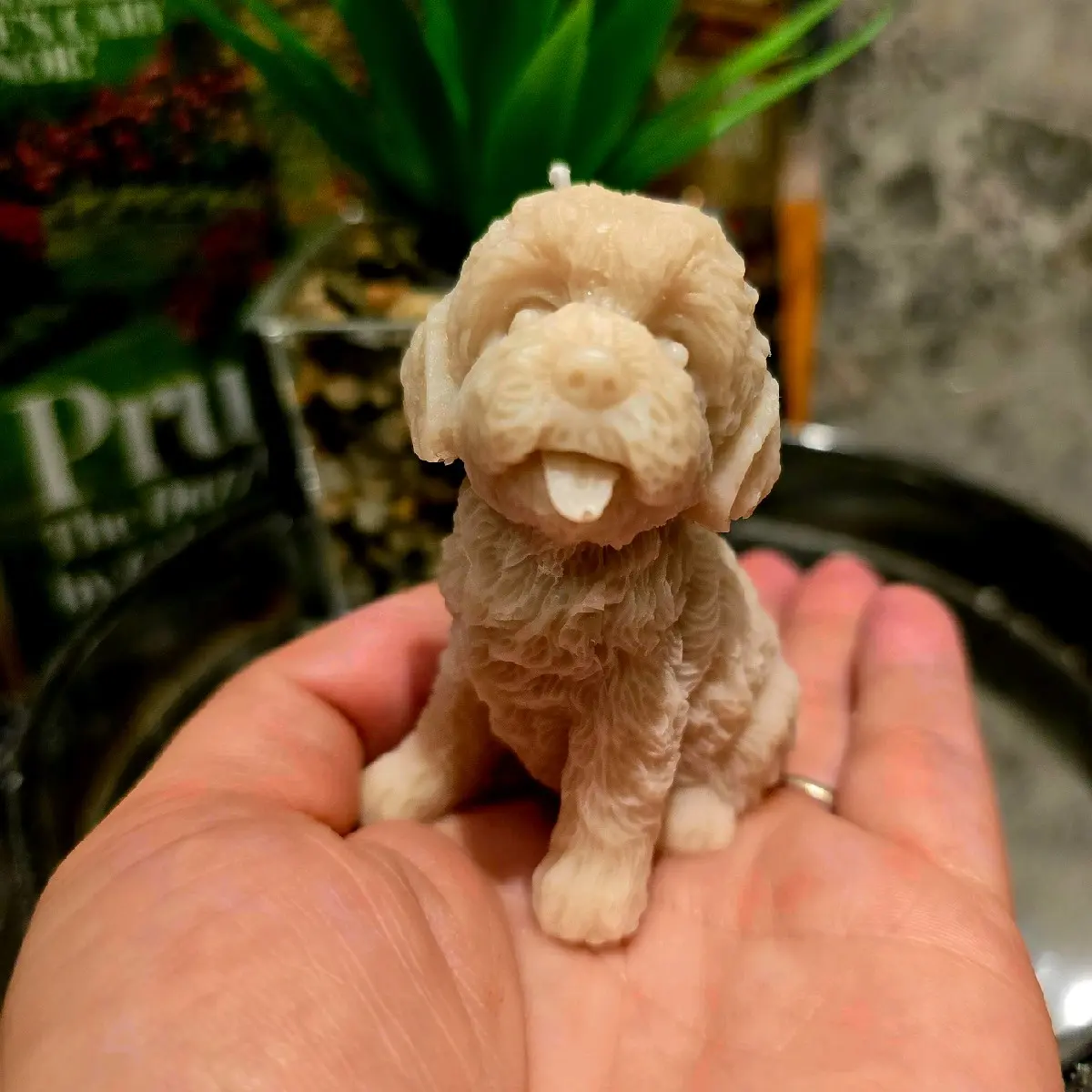 The Little Candle Club Cockapoo Puppy Soy Wax Candle - Perfect Gift for Dog Lovers and Dog Moms - Decor