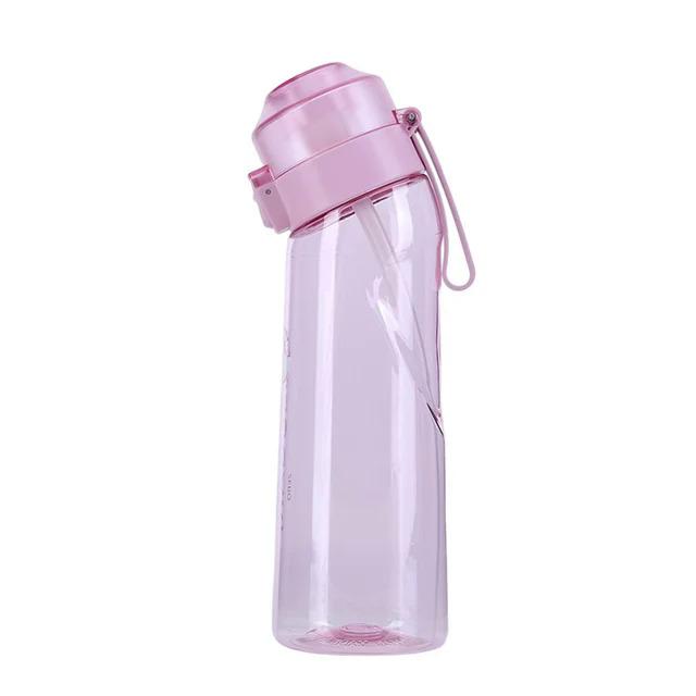 [Hot Selling] 7 Flavor Capsule Water Bottle Set, Aromatic Capsule Water Bottle Set, Sports Inflatable Water Bottle with 7 Fruit Flavor Capsules, Sports Water Bottle with Straw, Fruit Flavor Bottle 7