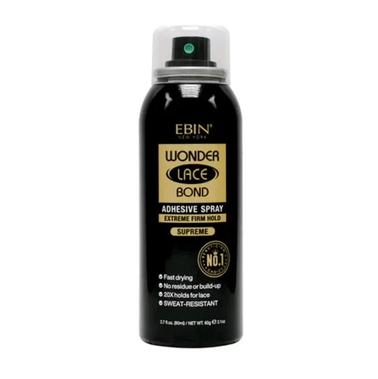 Ebin - Wonder Lace Bond Adhesive Spray Extreme Firm Hold Supreme