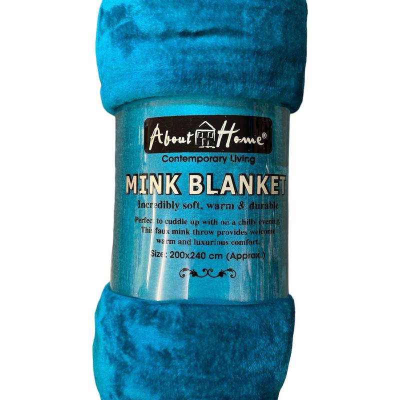 Soft Comfortable Mink Throw 8