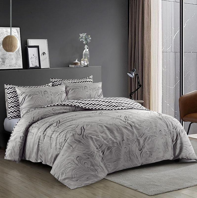 Luxury Print Duvet Cover 100% Soft Microfiber Premium Soft Quality Pillowcase Quilt Bedding Set Double King Super King Bed Sizes 4