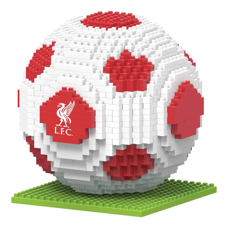 FOCO Officially Licensed Liverpool FC BRXLZ Bricks 3D Football Construction Building Set 0
