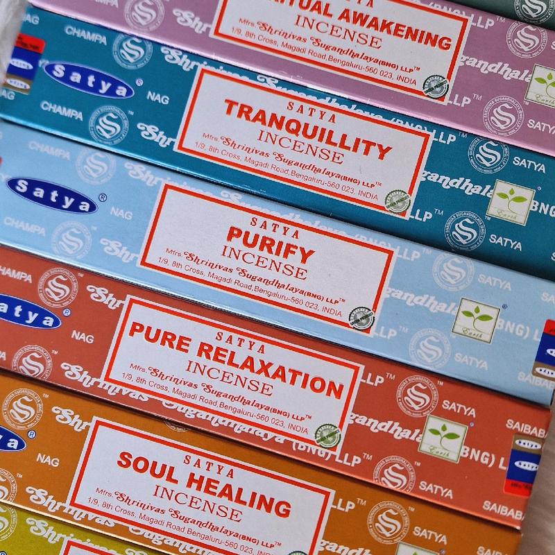 5 Boxes Satya incense sticks -  Scented Perfume Aroma Freshener 2