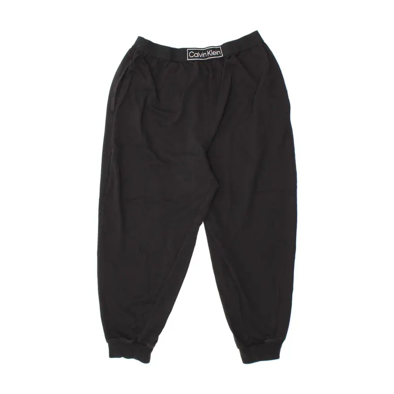 Pre-Owned Vintage CALVIN KLEIN Mens Tracksuit Trousers Joggers XL Black Cotton 2