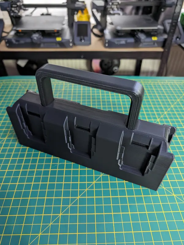 8x AnKa Battery Basket Carrier Caddy Holder for DeWALT - holds up to 8 batteries - Power Tool Accessories 7