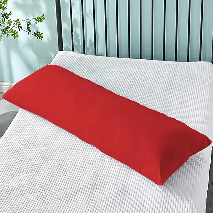Bolster Pillow Case for Long Body Orthopaedic Support and Maternity Pregnancy Pillow Case - Super King 6ft 19" X 72"