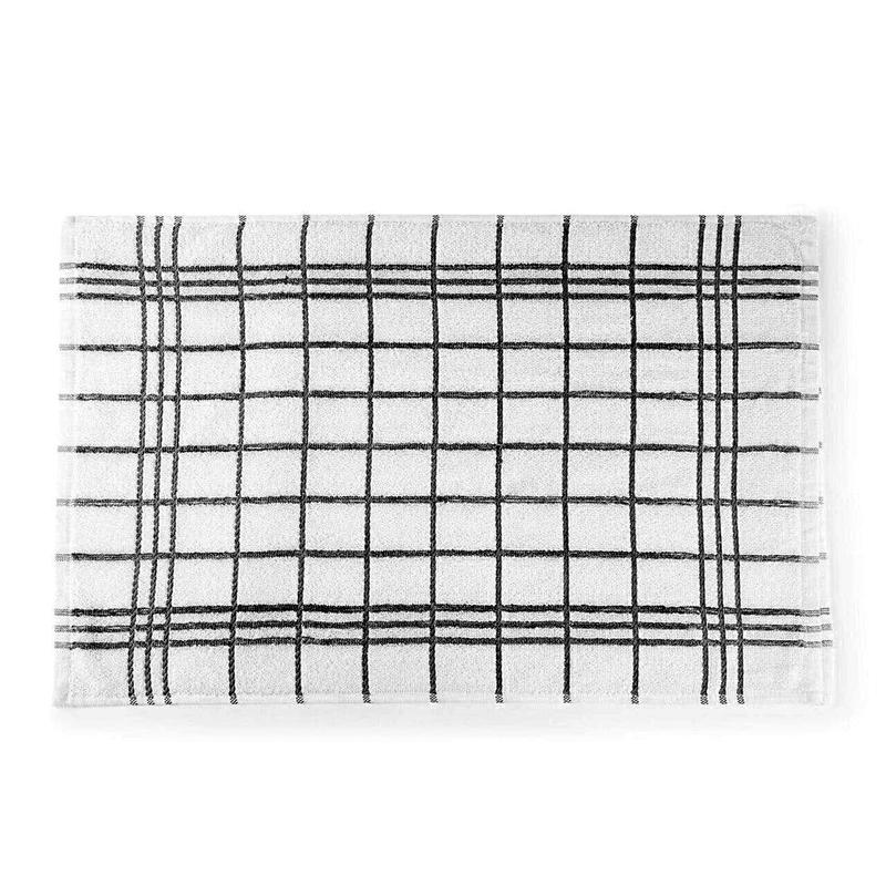 Product Introduction of Big Check Kitchen Towel - Pack of 6 - 100% Cotton - Absorbent & Reusable - Long-Lasting Cleaning Set 13