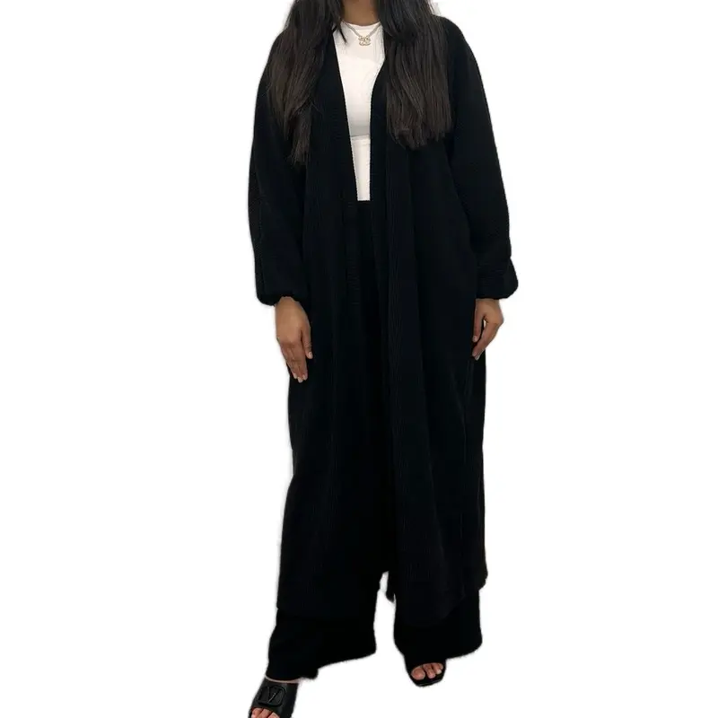 Women's Long Sleeve Knit Cardigan with trousers - Knitwear, Womenswear 6