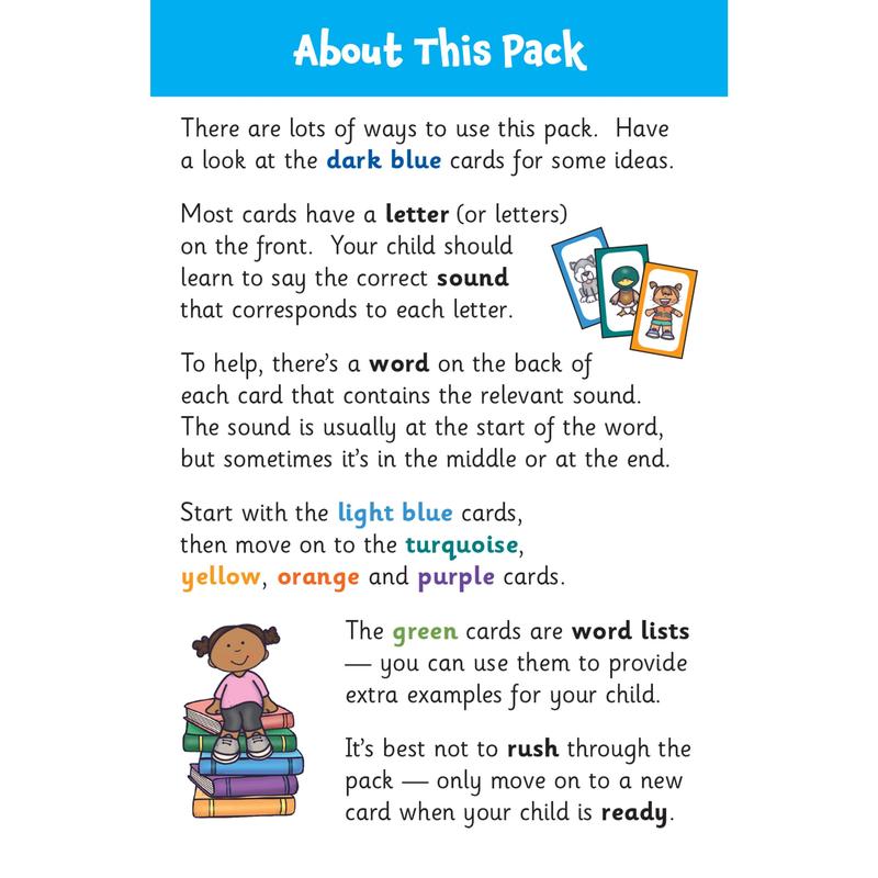 Nursery Phonics Home Learning Flashcards for Ages 3-5 textbooks 2