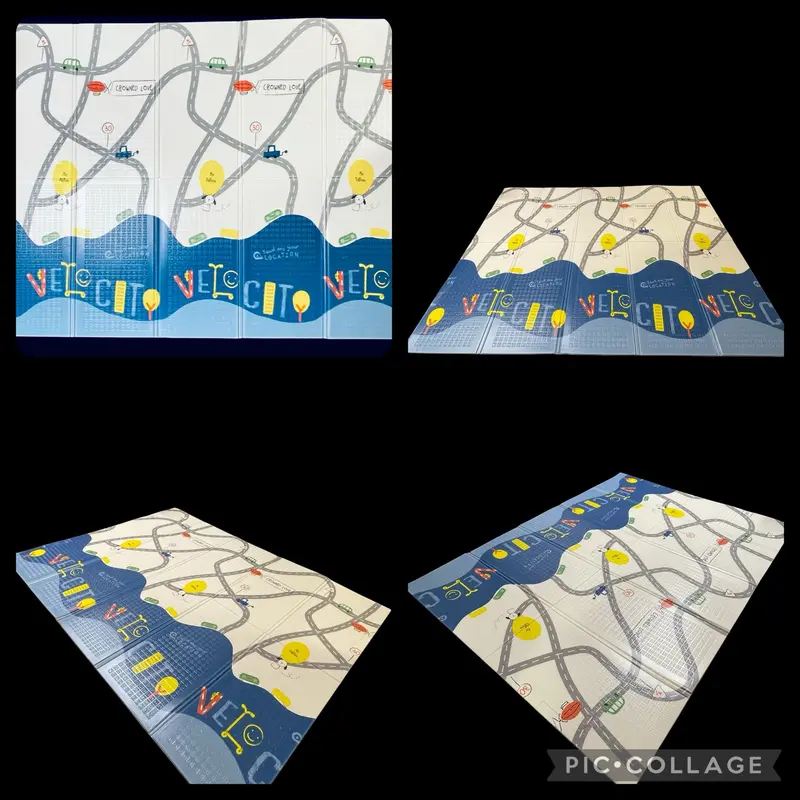 2 Sided Educational Extra Large Thick Baby Play Mat Kids Crawling Soft Foam 1611-1-1 7