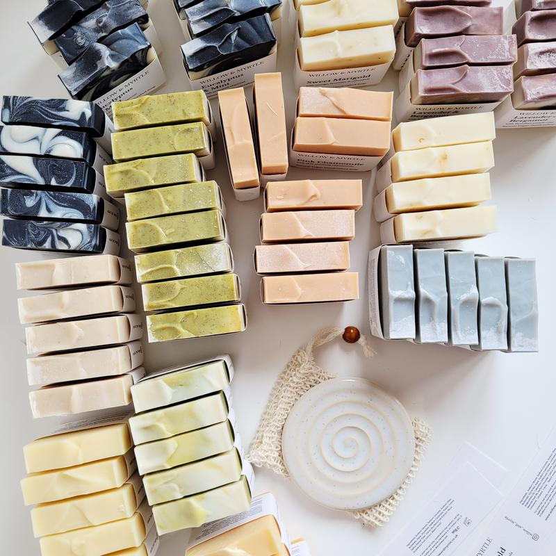 Lime & Patchouli Soap, Exfoliating Soap, Handmade Natural Vegan Soap Bar, Cold Process Soap, Eco Friendly Skincare 4