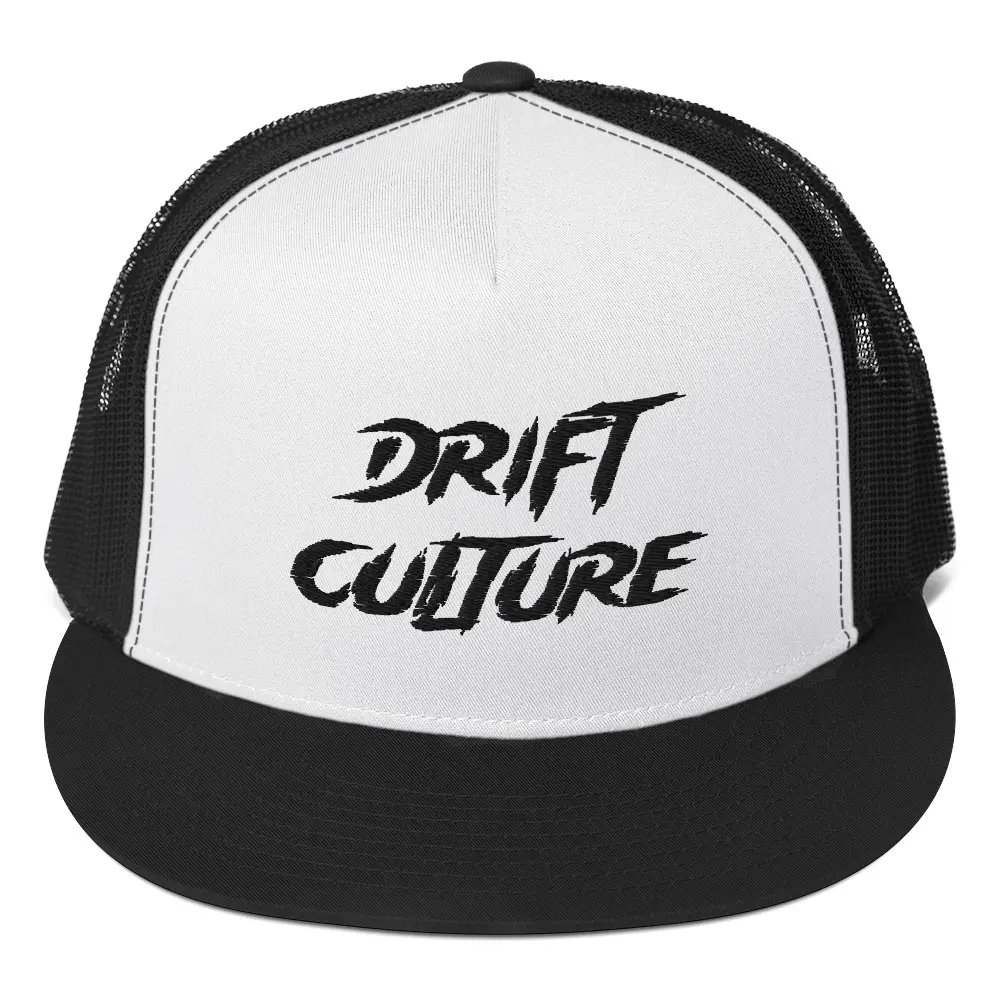 Drift Culture Trucker Cap Black