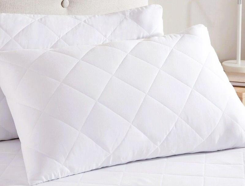 Hotel Quality for back, Stomach and side sleepers anti-allergy pillow with Quilted design and soft hollow-fiber hotel pillows PACK OF 4 1